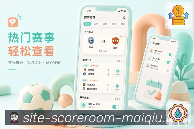 买球站App重点功能展示：精准提醒、快速比分、清晰页面和实用内容